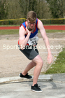 Shot putt, 2021 NECAA Open Graded Meeting, Morpeth. Photo: David T. Hewitson/Sports for All Pics